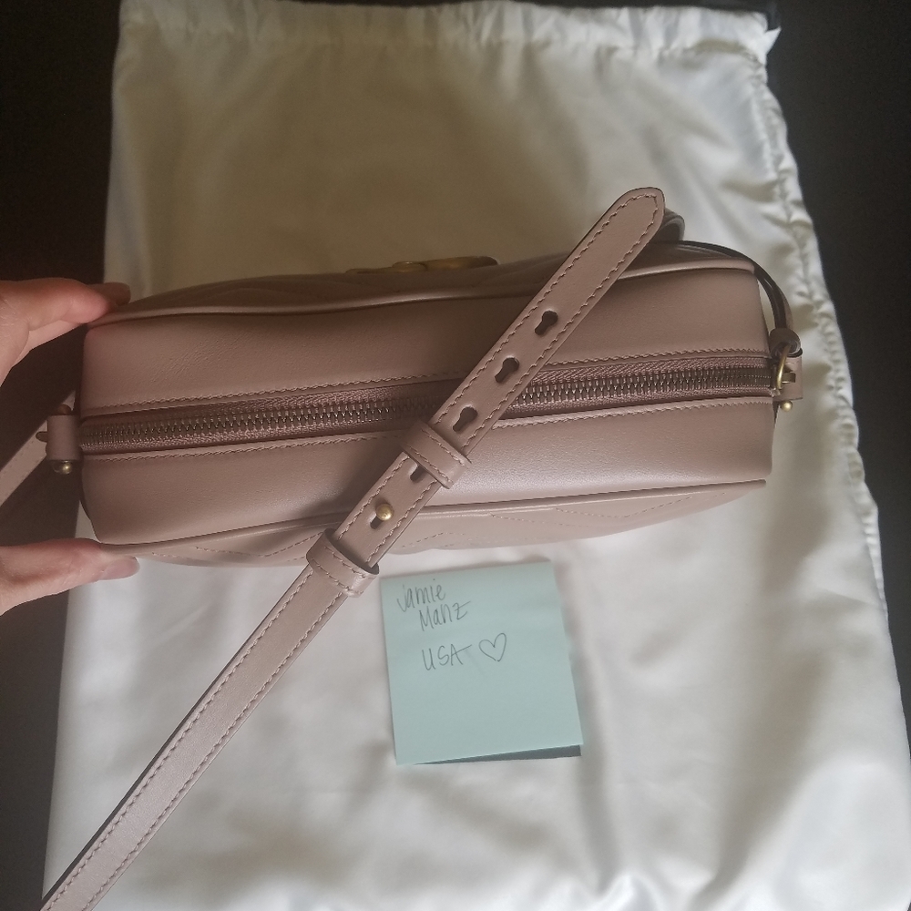 SOLD! Gucci GG Small Marmont Camera Bag - Picture 5 of 8